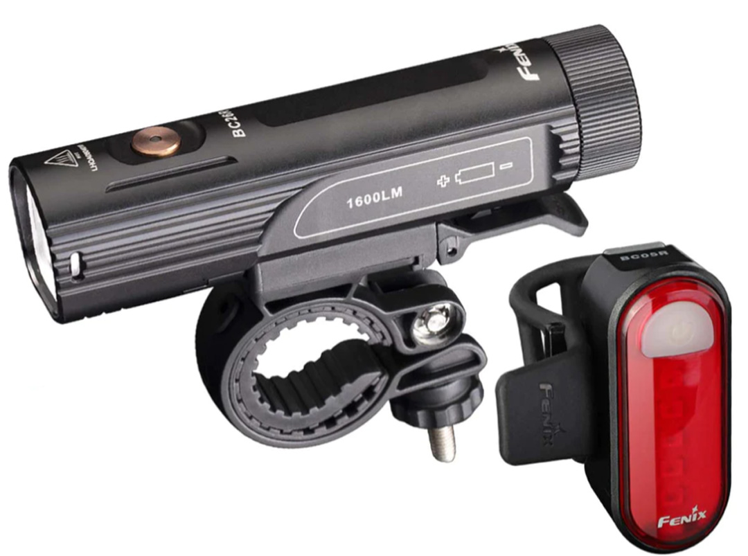 Đèn xe đạp FENIX BC26R sáng 1600 lm chiếu xa 168m LED Luminus pin 21700 5000mAh sạc type-C