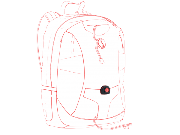 Đèn cảnh báo đa năng nhỏ gọn Ledlenser CU2R độ sáng 40 Lumens