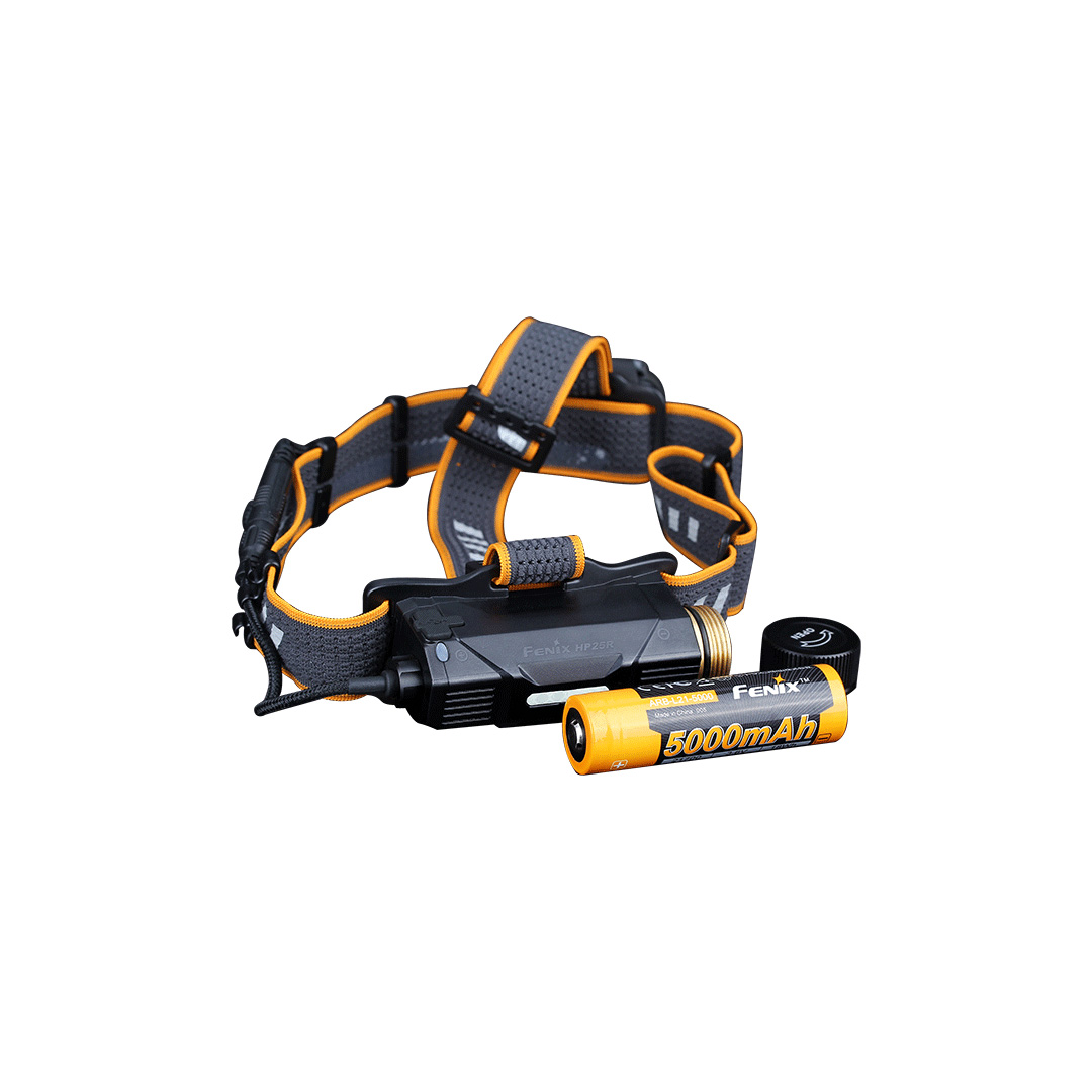 Đèn pin đội đầu FENIX HP25R V2.0 sáng 1600 lumens chiếu xa 290m pin 21700 5000 mAh sạc USB-C