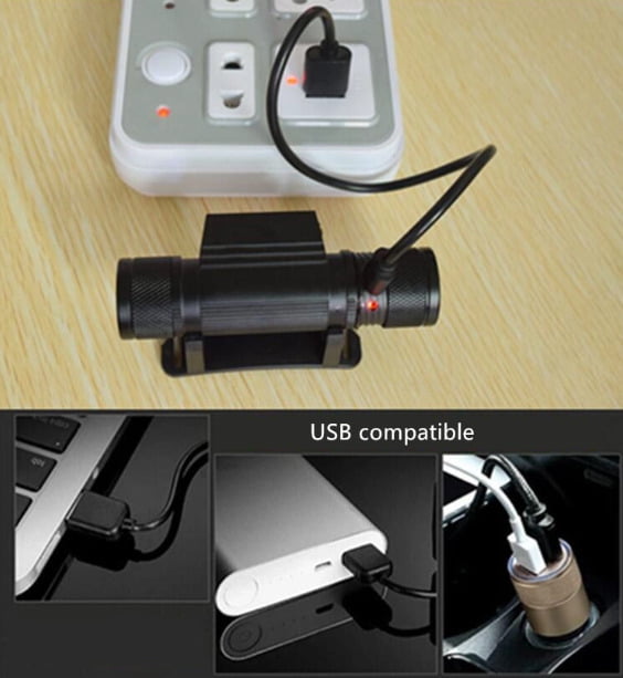 Đèn pin đội đầu SOFIRN D25S (H25S) độ sáng 1200 lumen chiếu xa 50m cổng sạc USB pin 18650 kèm theo