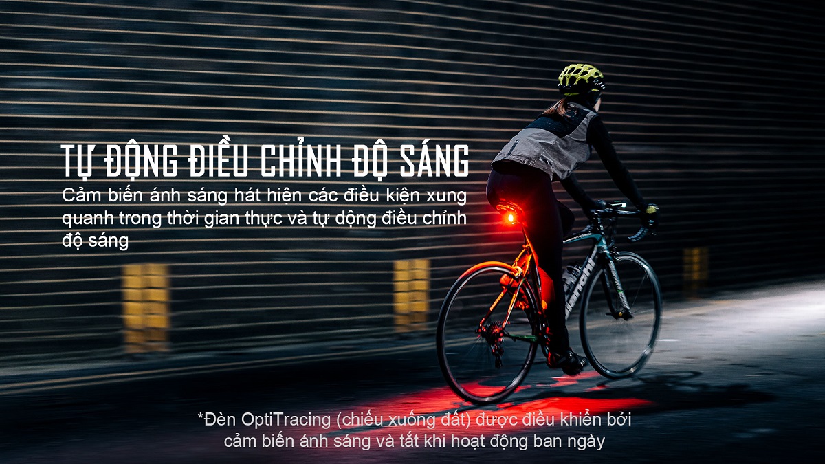 Đèn hậu xe đạp MAGICSHINE SEEMEE 200 V3.0 độ sáng 200 lumen pin 1000mAh USB-C