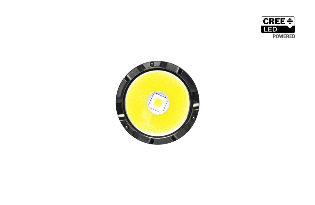 Đèn pin ACEBEAM P17 Defender sáng 4900 lumen chiếu xa 445m pin 21700 tích hợp sạc USB C công tắc kép phản ứng nhanh