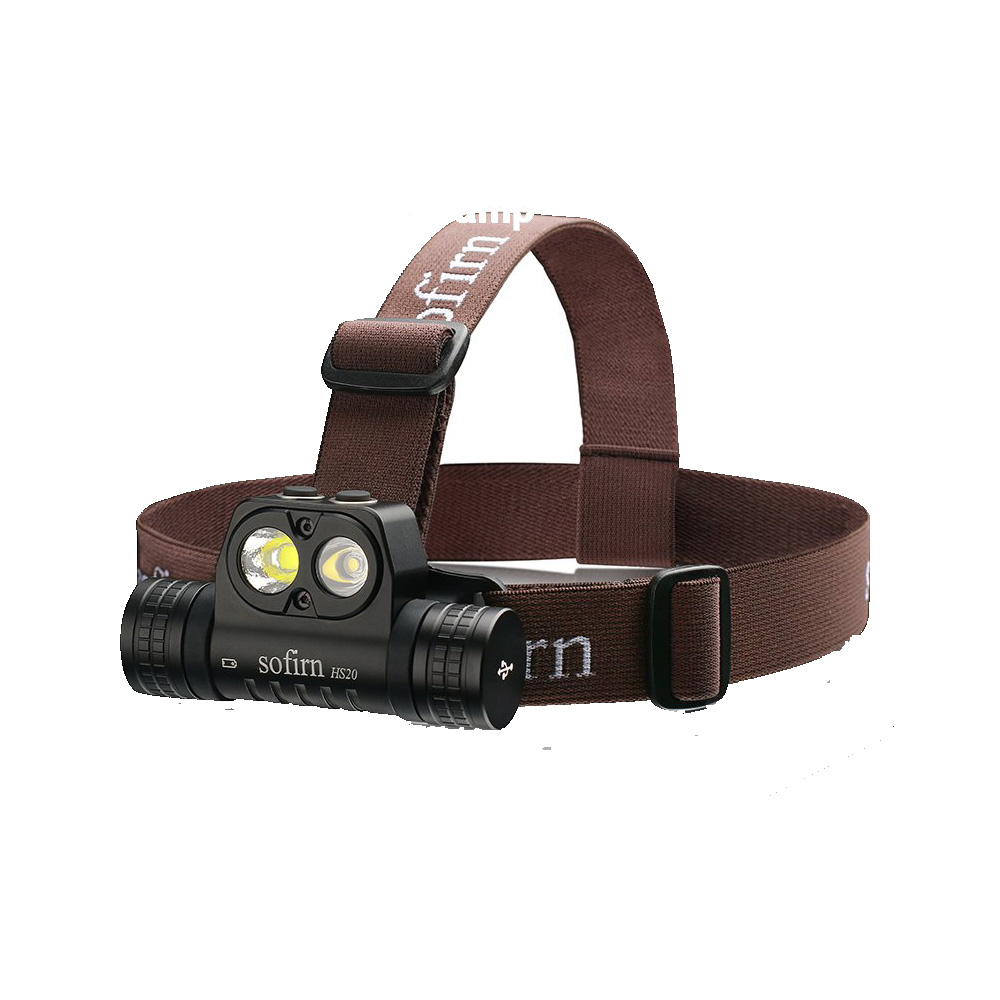 Đèn pin đội đầu SOFIRN HS20 sáng 2700 lumen chiếu xa 136m LED XHP50.2 và LH351D 90 CRI pin 18650
