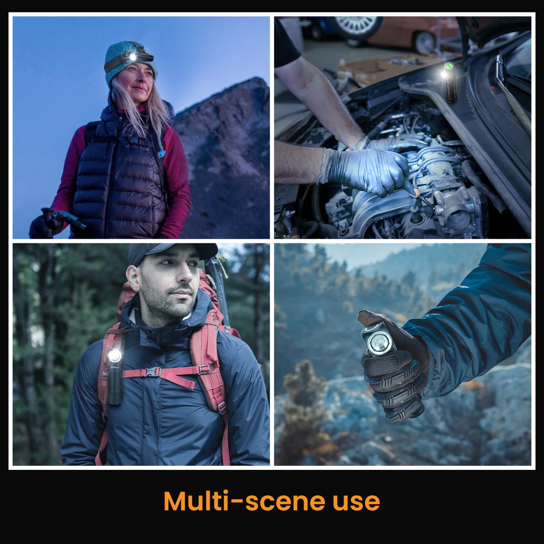 Đèn pin đội đầu SOFIRN HS40 sáng 2000 lumen chiếu xa 175m