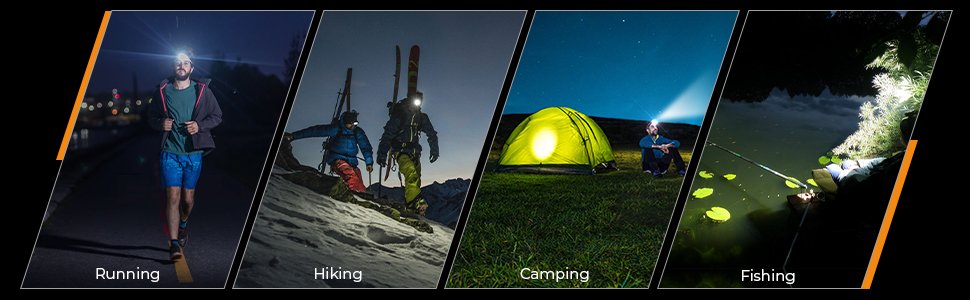 Đèn pin đội đầu SOFIRN HS40 sáng 2000 lumen chiếu xa 175m