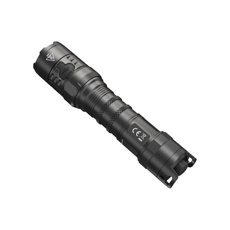 Đèn pin tác chiến NITECORE P23i sáng 3.000 lumen tầm chiếu xa 470m pin 21700i 5000mAh trấu phá kính công tắc đuôi kép phản ứng nhanh