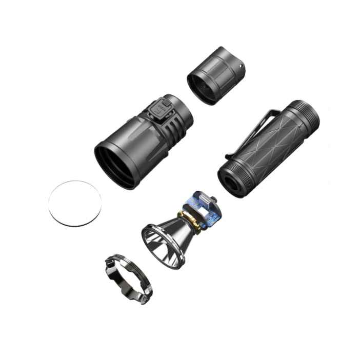 Đèn pin KLARUS XT21X PRO độ sáng 4400 lumen chiếu xa 336m sạc USB-C kiêm Power bank