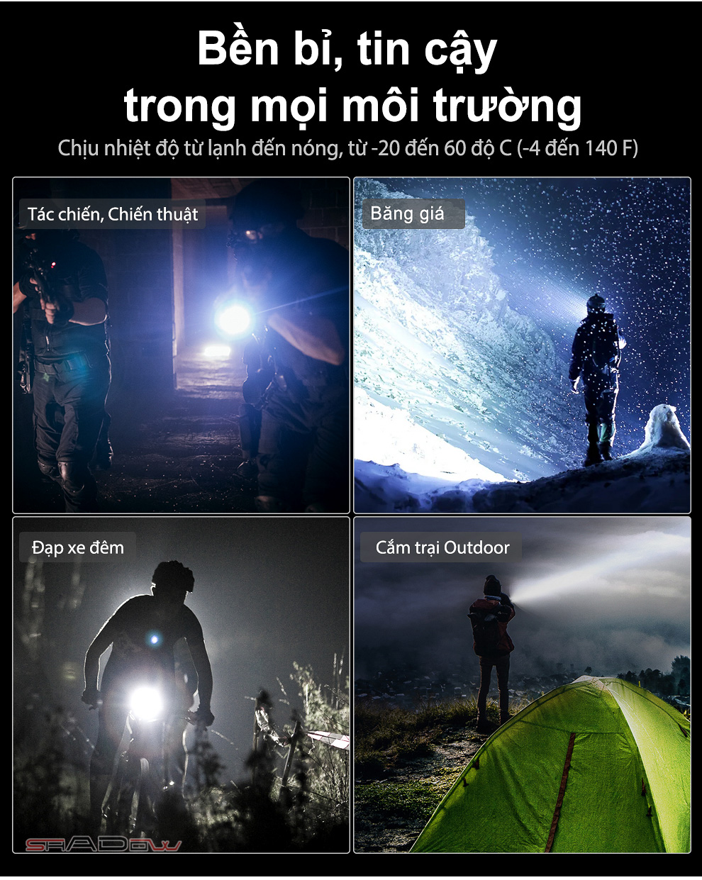 Đèn pin KLARUS XT21X PRO độ sáng 4400 lumen chiếu xa 336m sạc USB-C kiêm Power bank