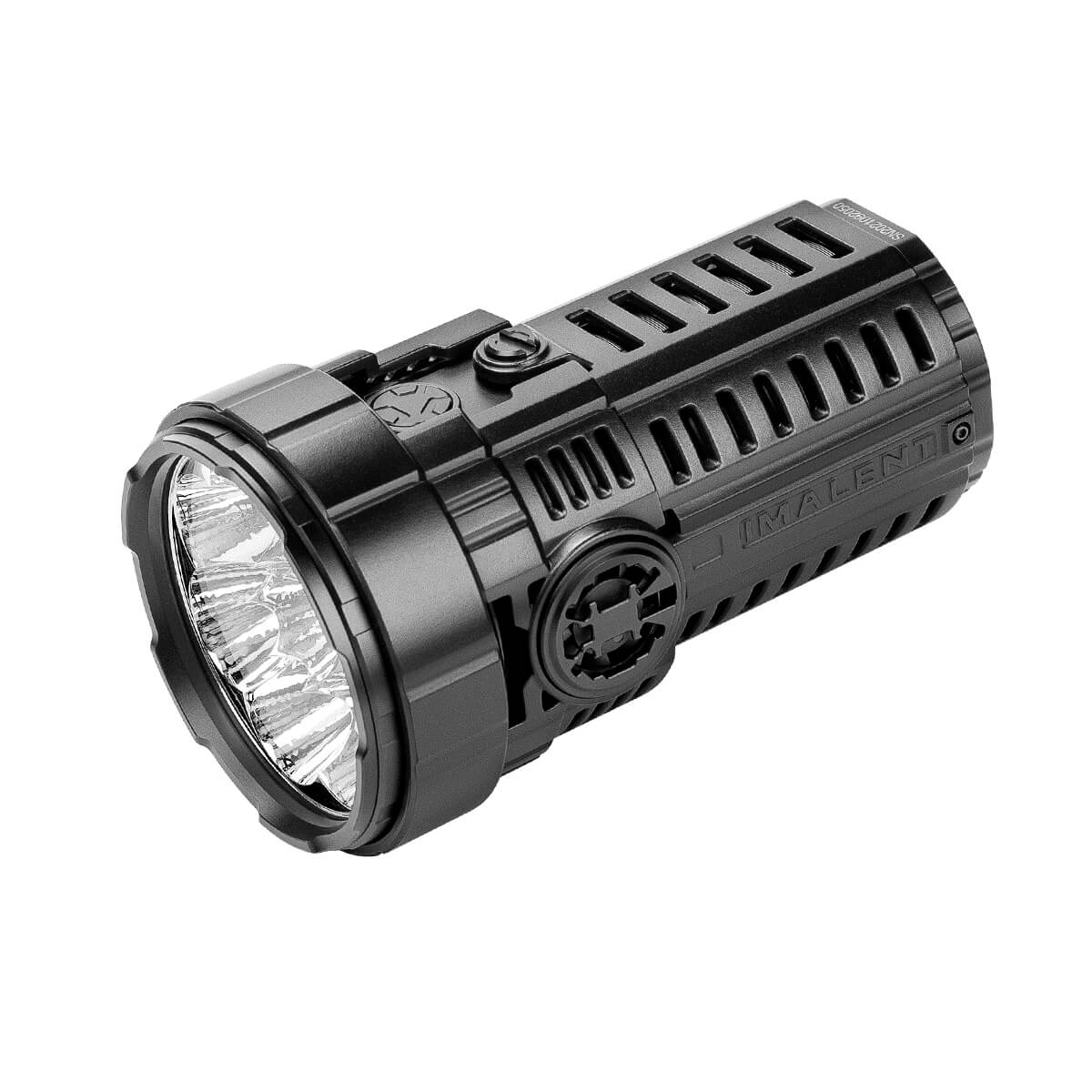Đèn pin IMALENT RS50 độ sáng 20000lm chiếu xa 1160m 8 LED CREE XHP50.3 dùng 3 pin 21700 4000mAh kèm theo sạc nam châm