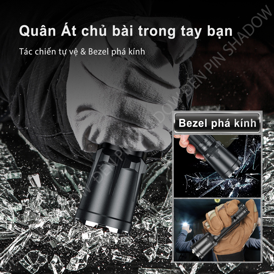 Đèn pin đặc chủng KLARUS XT11GT PRO V2 sáng 3300 lumen chiếu xa 410m