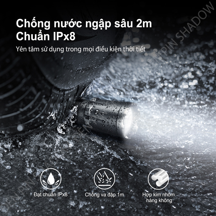 Đèn pin đặc chủng KLARUS XT11GT PRO V2 sáng 3300 lumen chiếu xa 410m