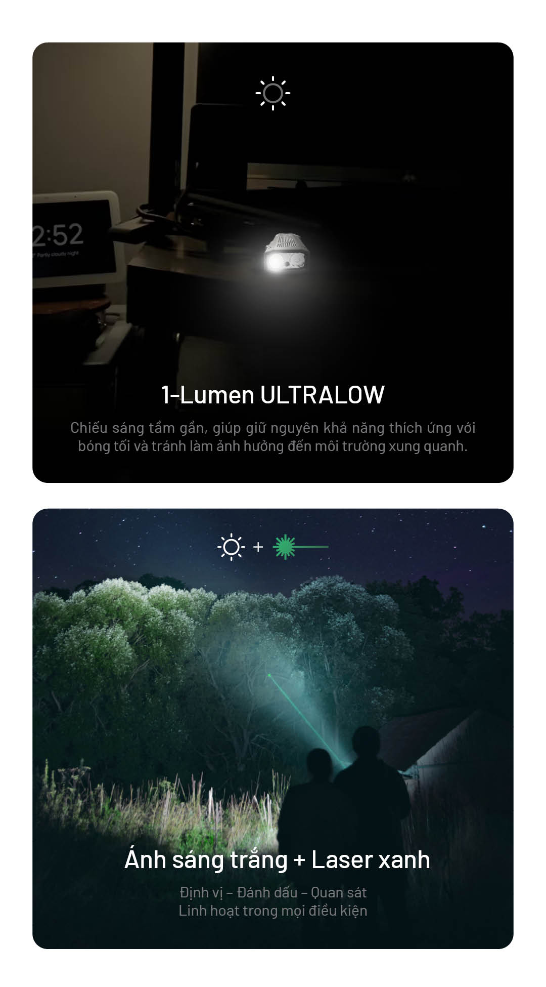 NITECORE EDC17 – Đèn pin EDC siêu mỏng độ sáng 1500lm, 3 nguồn sáng (Trắng, UV, Laser xanh)