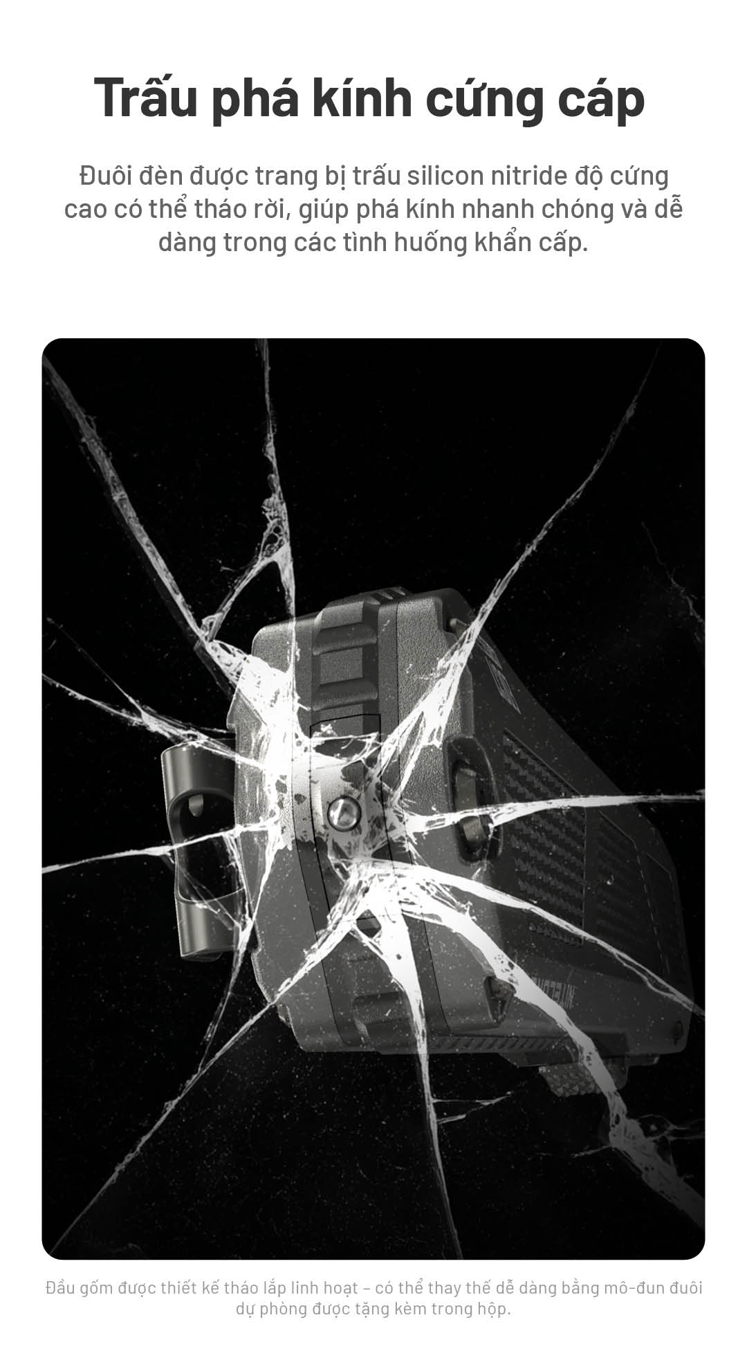 NITECORE EDC17 – Đèn pin EDC siêu mỏng độ sáng 1500lm, 3 nguồn sáng (Trắng, UV, Laser xanh)