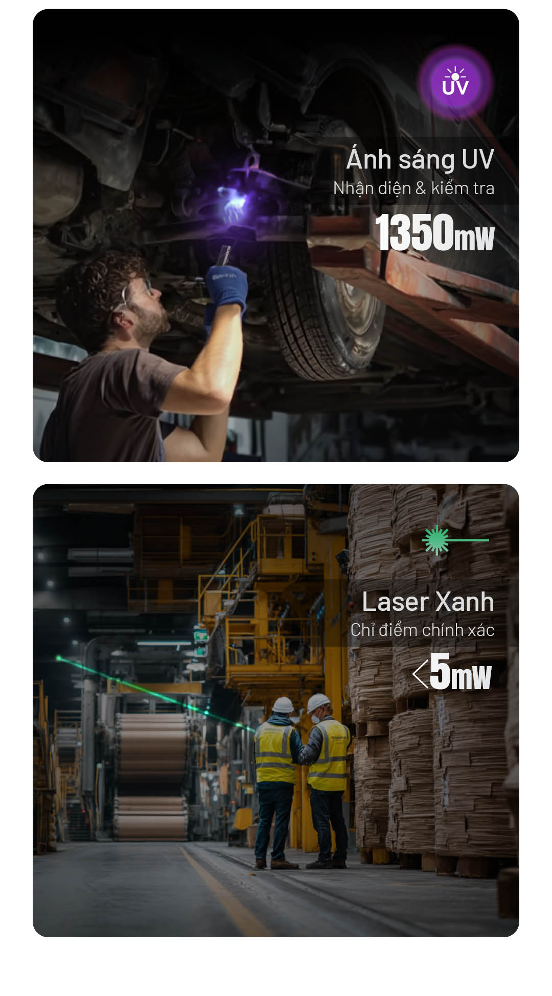 NITECORE EDC17 – Đèn pin EDC siêu mỏng độ sáng 1500lm, 3 nguồn sáng (Trắng, UV, Laser xanh)