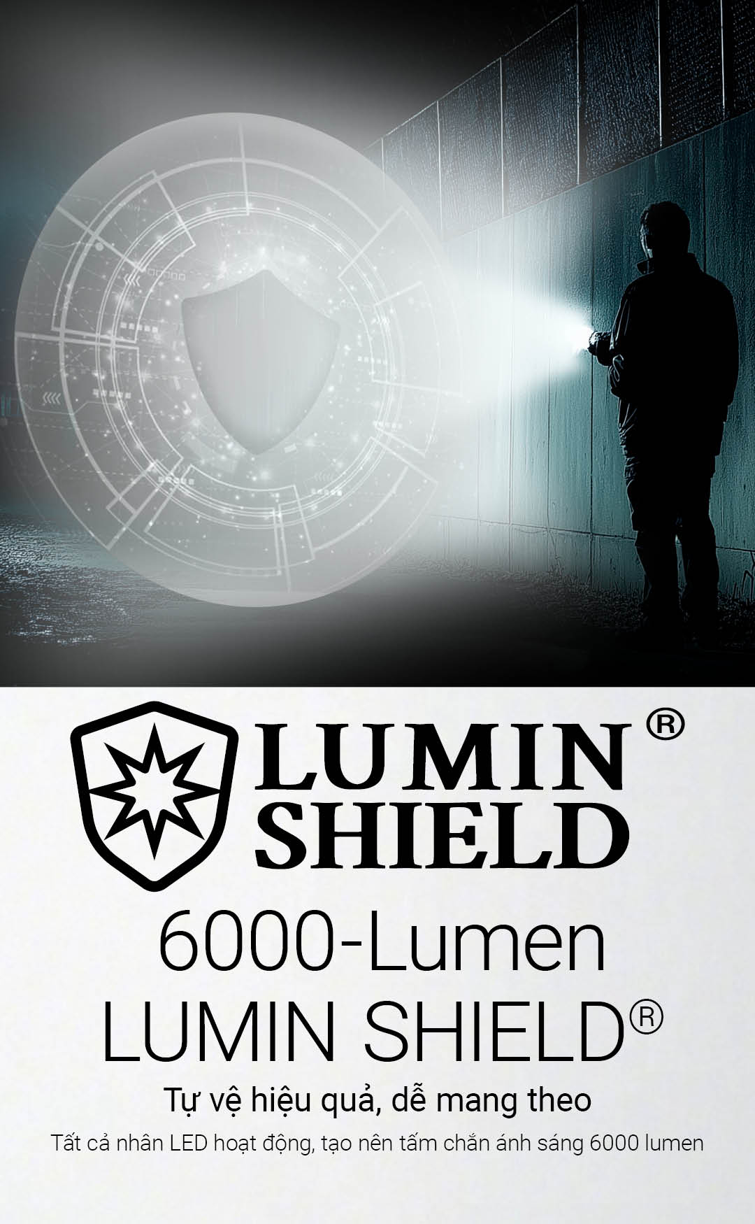 NITECORE EX7 – Đèn pin tuỳ chỉnh ánh sáng, sáng 6000lm chiếu xa 500m