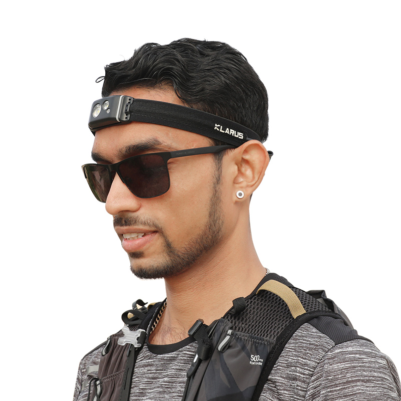 Đèn pin đội đầu KLARUS HR1 Plus độ sáng 600 lumen chiếu xa 90m pin Li-ion PP20 2000mAh