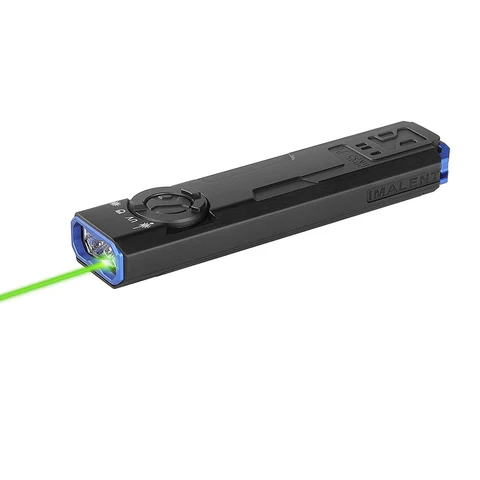 IMALENT GR35 – Đèn pin EDC đa năng 2800lm - 426m, Laser xanh, đỏ & UV