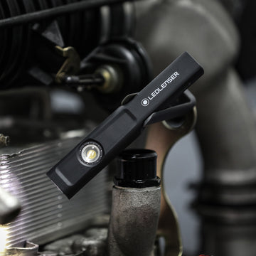 Đèn pin công nghiệp LEDLENSER IW4R độ sáng 150 lumen pin 18650 tích hợp đuôi nam châm