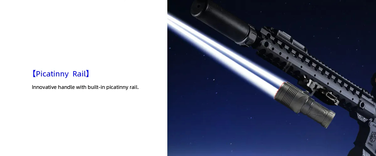 Đèn laser trắng MAXTOCH OWLEYES W PRO V2.0 Diamond tầm chiếu siêu xa 4500m độ sáng 1200 lumen pack pin liền thân kèm theo