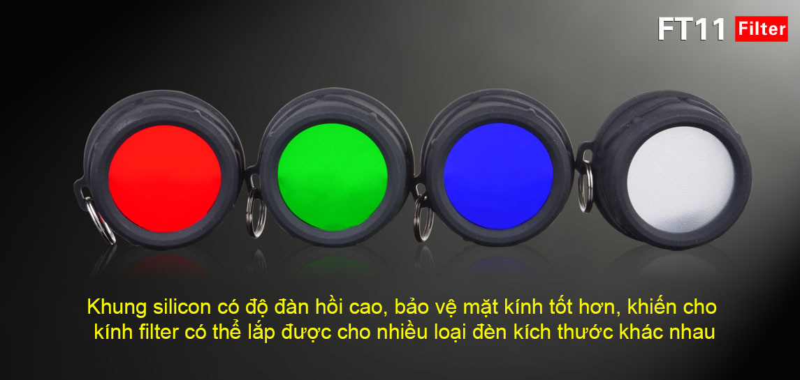 Kính lọc màu KLARUS FT11 tương thích với XT11, XT11GT PRO