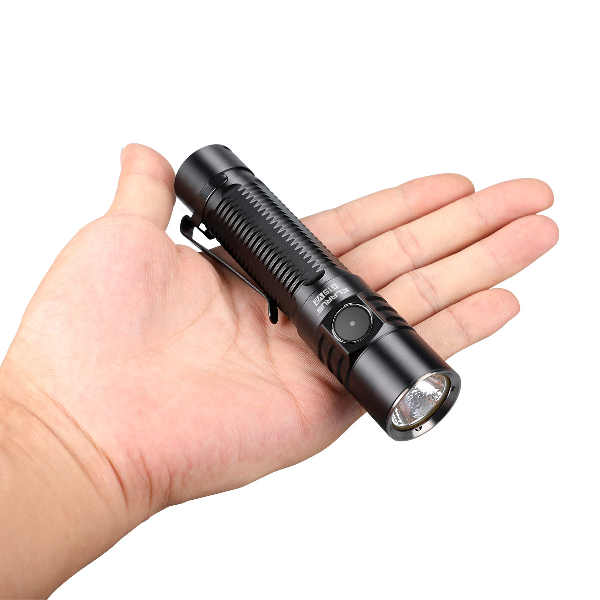 Đèn pin KLARUS G15 v2 độ sáng 4200 lumen chiếu xa 200m pin sạc 21700 5000mAh cổng sạc USB C kiêm power bank