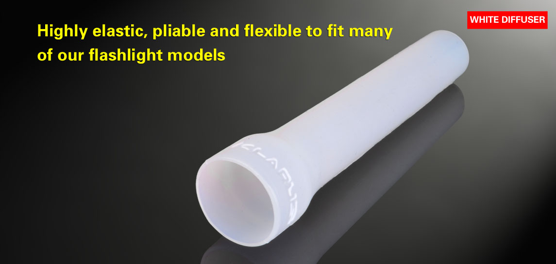 Tản sáng trắng KLARUS KDF1 (silicon) - tương thích với XT11, XT11GT, XT11S, A1