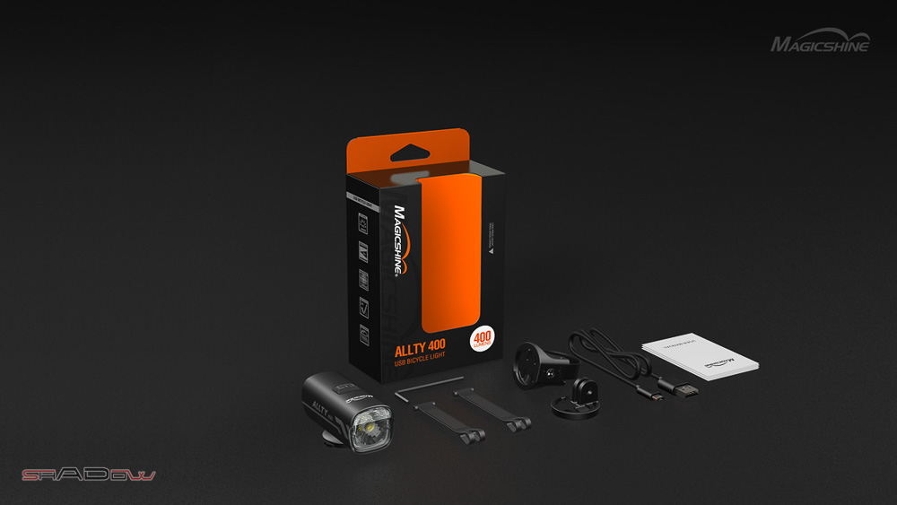 Đèn xe đạp MAGICSHINE ALLTY 400 V2.0 độ sáng 400 lumen pin 900mAh