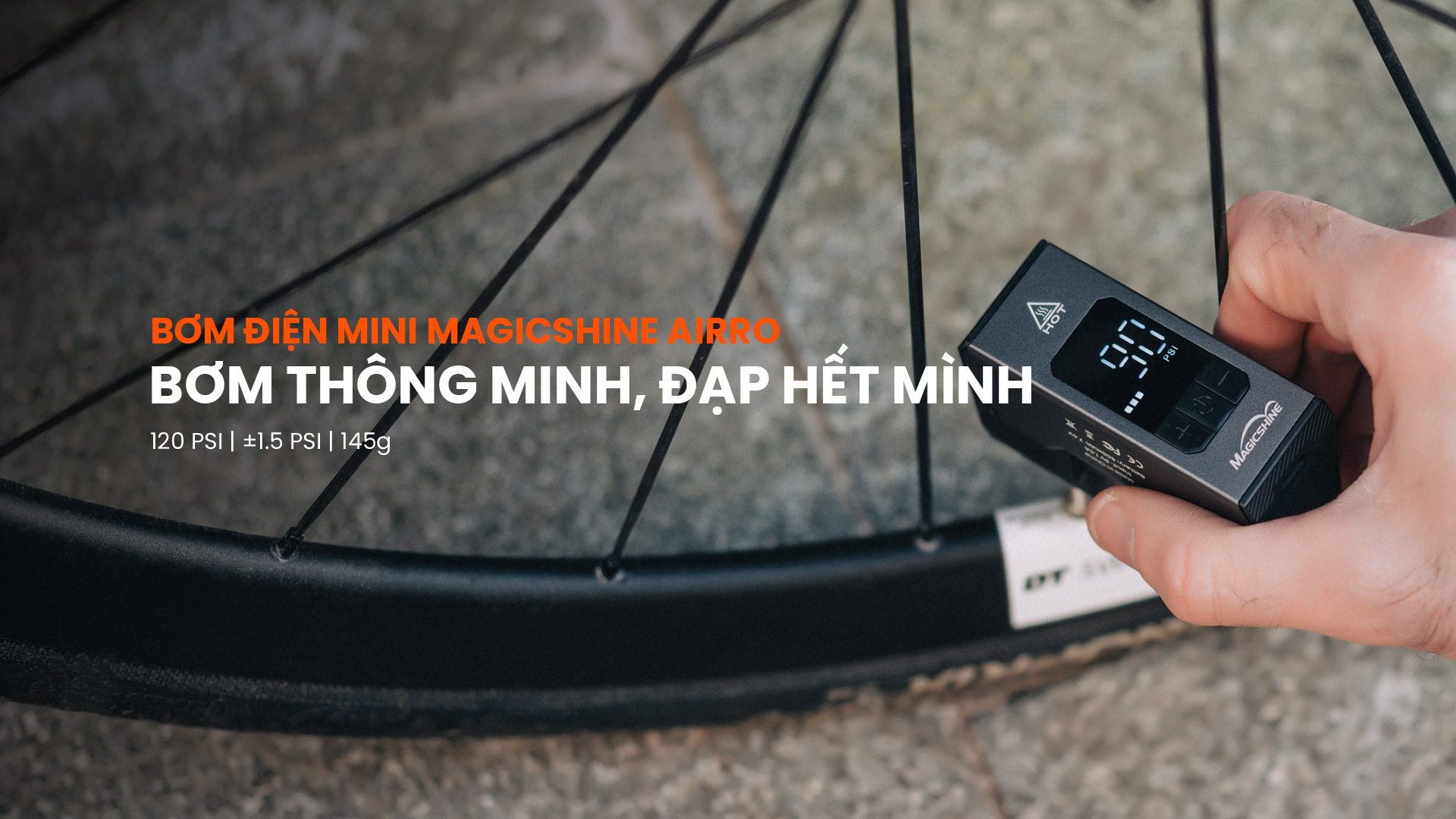 Bơm điện mini MAGICSHINE AIRRO