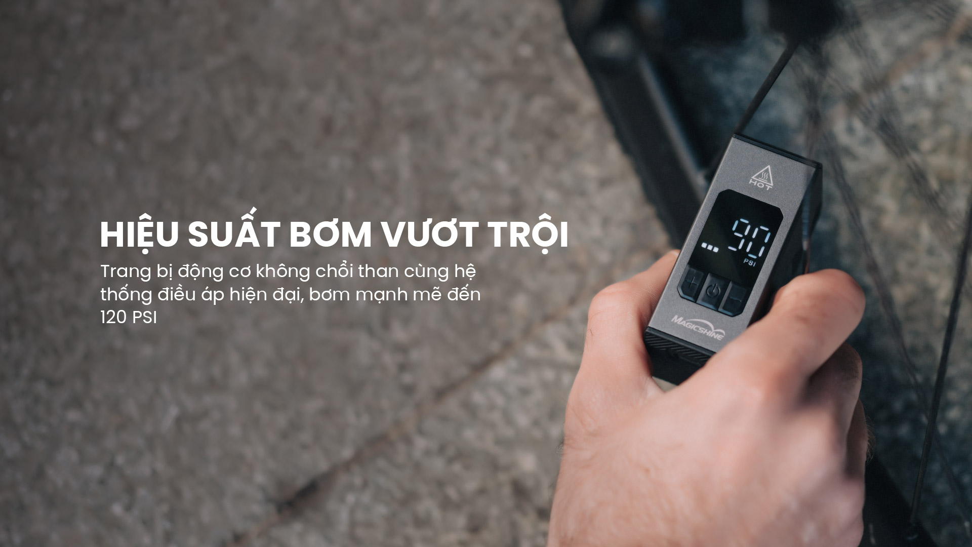 Bơm điện mini MAGICSHINE AIRRO