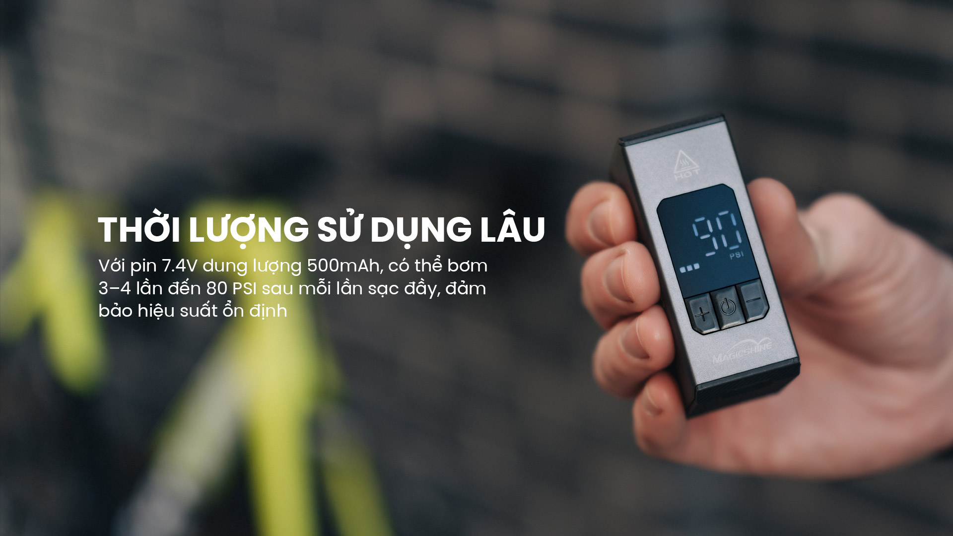 Bơm điện mini MAGICSHINE AIRRO