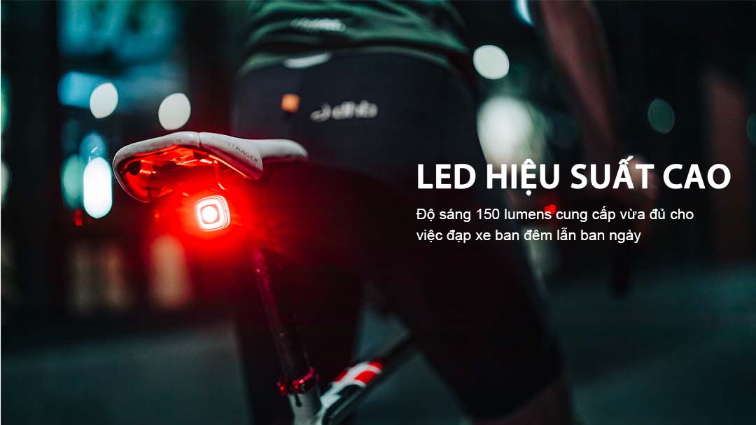 Đèn hậu xe đạp MAGICSHINE SEEMEE150 độ sáng 150 lumen tầm nhận diện 1.500m