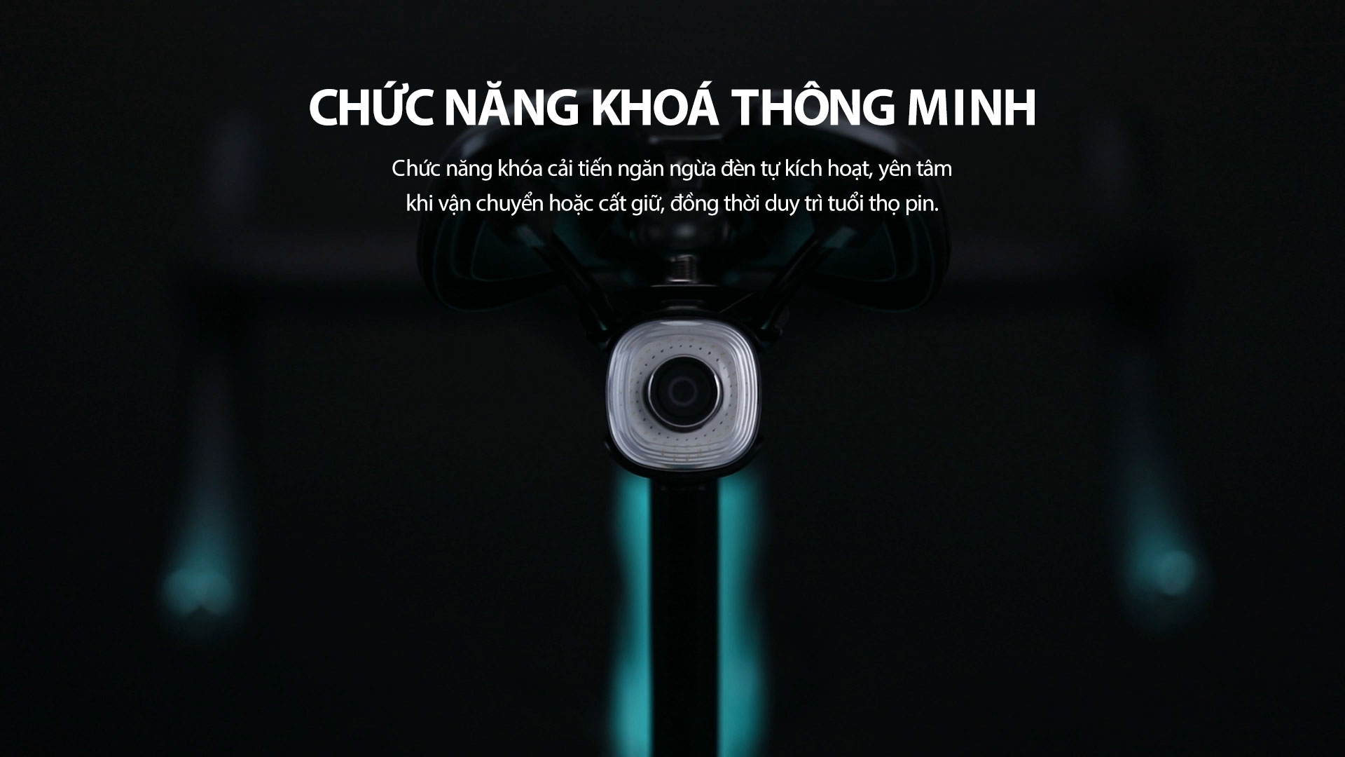 Đèn hậu xe đạp thông minh MAGICSHINE SEEMEE 50MAG gắn mũ/yên bằng nam châm