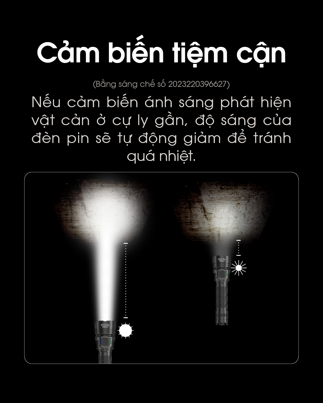 Đèn pin chiếu xa NITECORE MH25 PRO sáng 3.300 lumens chiếu xa 705m pin sạc 21700 5300mAh USB-C