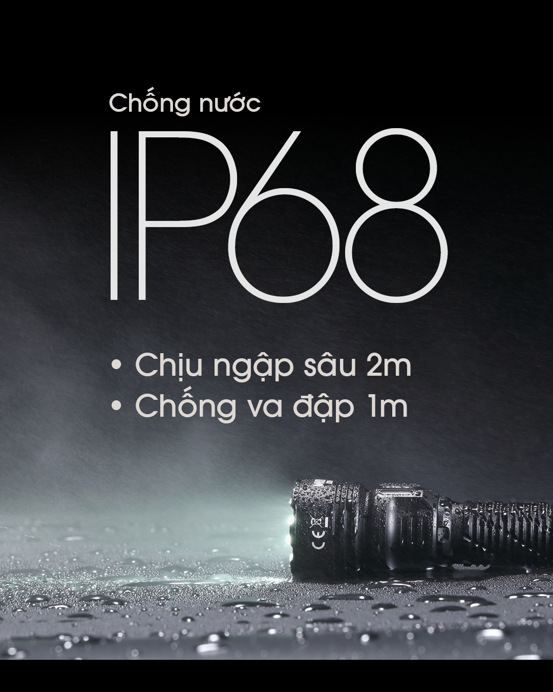 Đèn pin chiếu xa NITECORE MH25 PRO sáng 3.300 lumens chiếu xa 705m pin sạc 21700 5300mAh USB-C