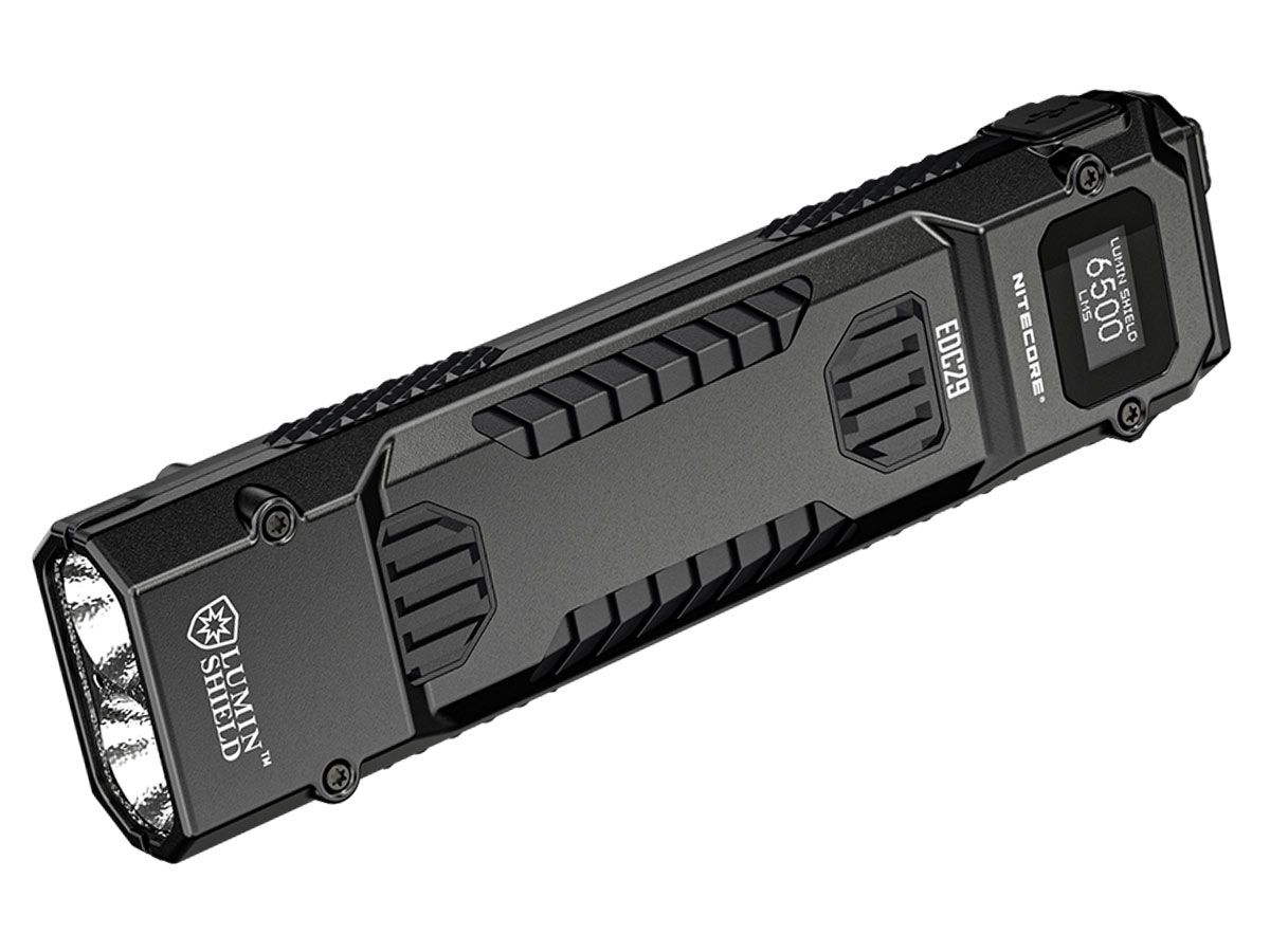 Đèn pin NITECORE EDC29 độ sáng 6500 lm chiếu xa 400m pin 2500mAh sạc USB-C màn hình OLED