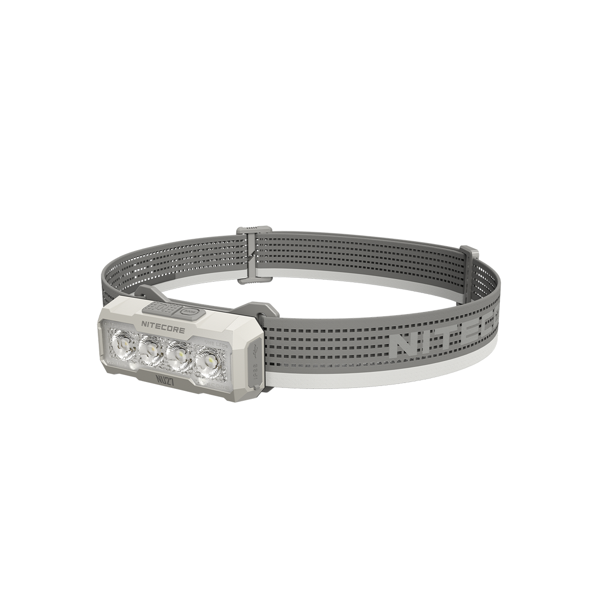 Đèn pin đội đầu NITECORE NU27 sáng 600 lumen siêu nhẹ 56g  có thay đổi màu ánh sáng