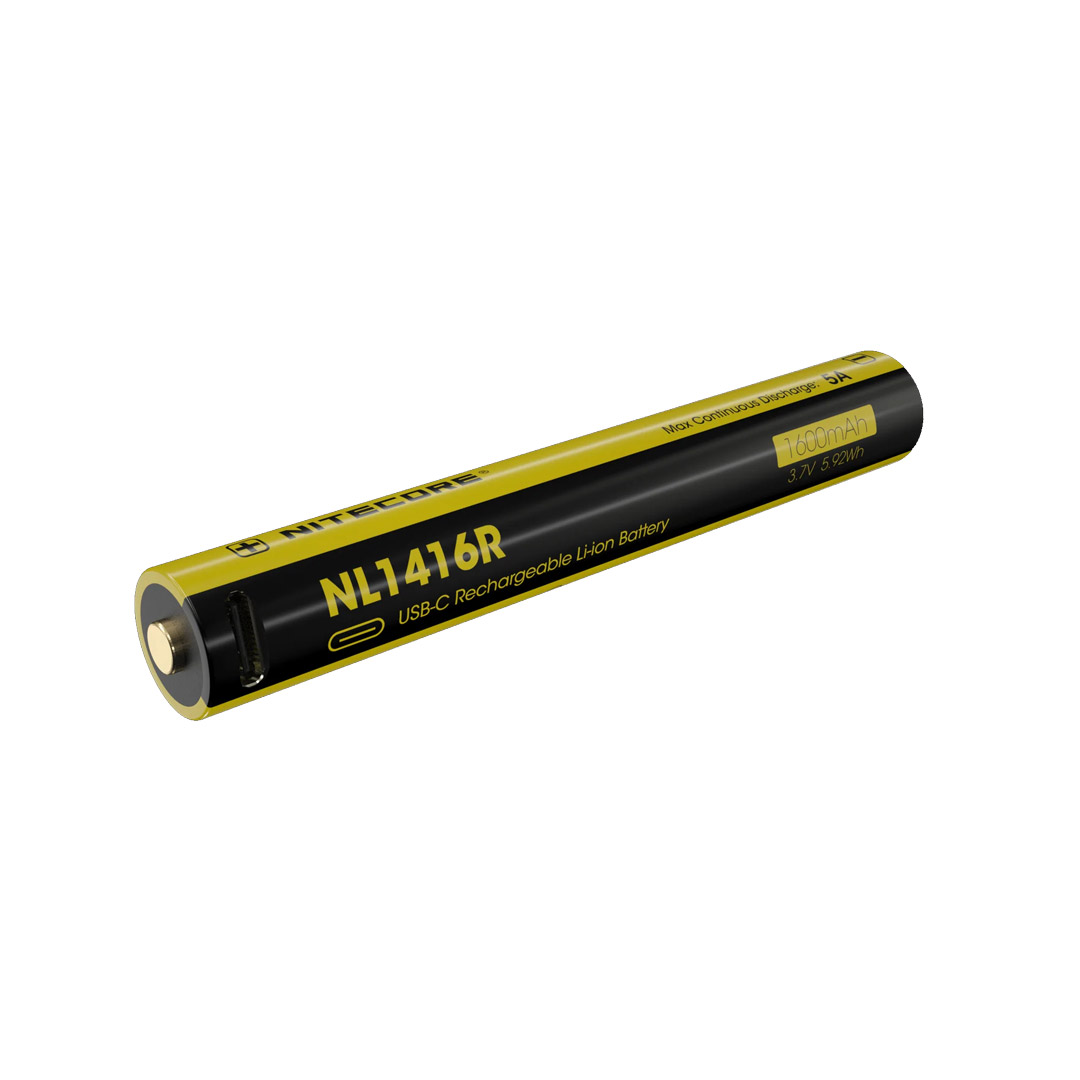 Pin sạc 14100 NL1416R dung lượng 1600mAh lắp cho đèn pin NITECORE MT2A pro