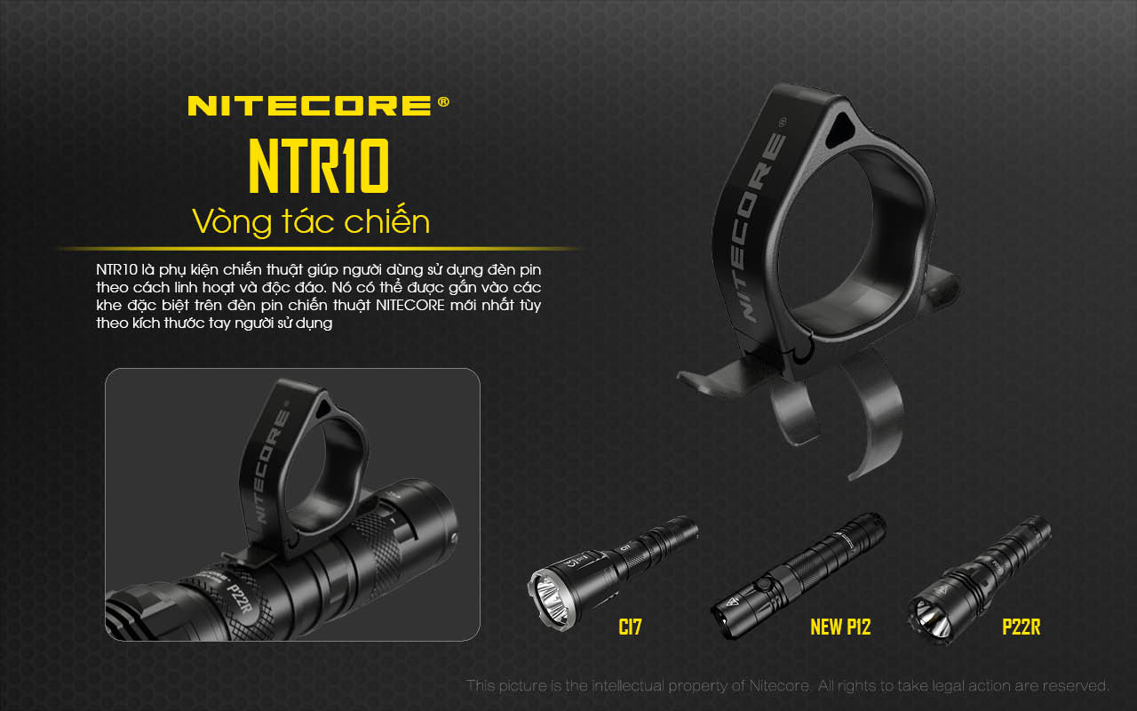 Vòng tác chiến NITECORE NTR10