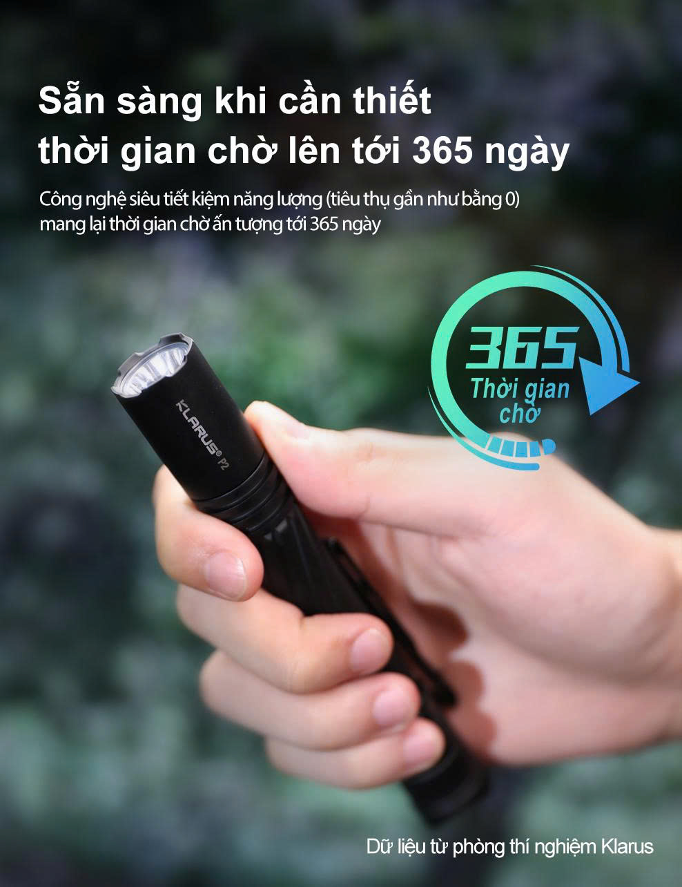 Klarus P2 – Đèn pin EDC 1000 lm siêu gọn, sạc USB-C, dùng pin 14100/AA