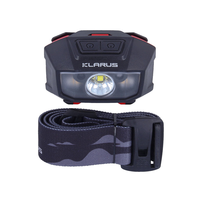 Đèn đội đầu KLARUS HM1 sáng 440 lumen chiếu xa 100m pin 1800mAh cảm biến chuyển động thông minh