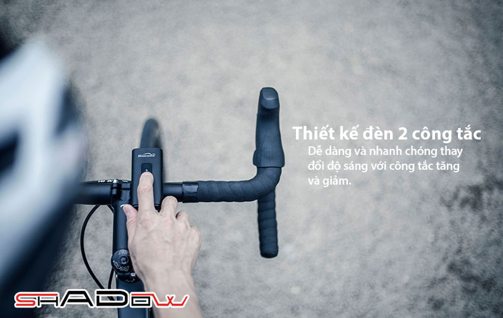 Đèn xe đạp MAGICSHINE RAY800 sáng 800 lumen pin 1700mAH