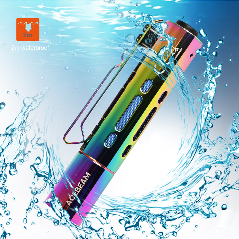 Đèn pin ACEBEAM RIDER RX RAINBOW độ sáng 650 lumen chiếu xa 96m