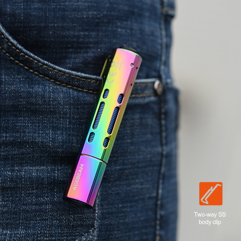 Đèn pin ACEBEAM RIDER RX RAINBOW độ sáng 650 lumen chiếu xa 96m