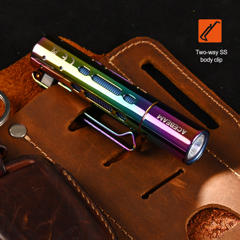 Đèn pin ACEBEAM RIDER RX RAINBOW độ sáng 650 lumen chiếu xa 96m