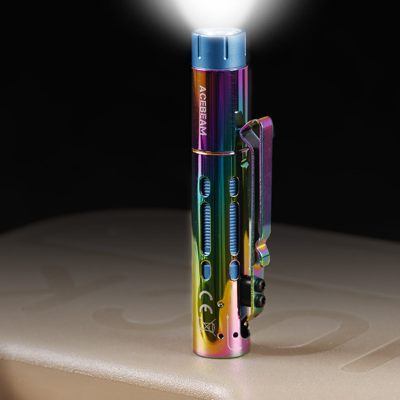 Đèn pin ACEBEAM RIDER RX RAINBOW độ sáng 650 lumen chiếu xa 96m