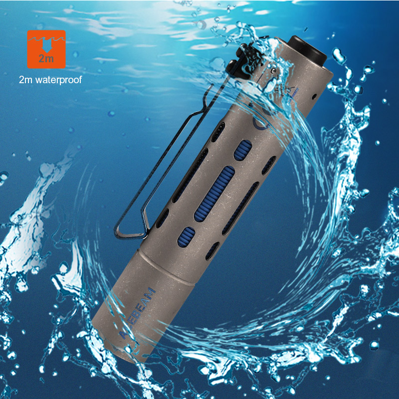 Đèn pin ACEBEAM RIDER RX TITANIUM độ sáng 650 lumen chiếu xa 96m