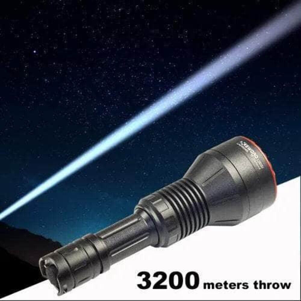 Đèn laser trắng MAXTOCH L2KSD tầm chiếu siêu xa 3200m độ sáng 650 lumen sử dụng 1 pin Li-ion 21700 5000 mAh kèm theo
