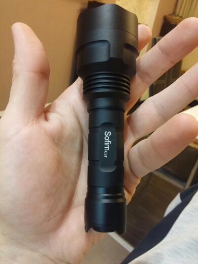 Đèn pin SOFIRN C8T độ sáng 1310 lumen chiếu xa 500m pin 18650 (pin sạc kèm theo)