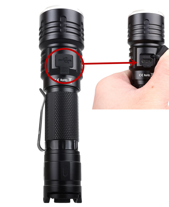 Đèn pin SOFIRN TF84 độ sáng 1200lm chiếu xa 200m