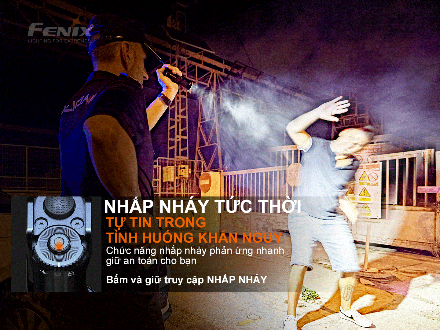 Đèn pin FENIX TK35UE V2.0 sáng 5000 lumen chiếu xa 400m kèm 02 pin sạc Fenix 3400mAh và sạc đôi Vapcell Q2